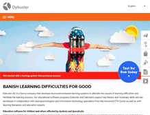 Tablet Screenshot of dybuster.com
